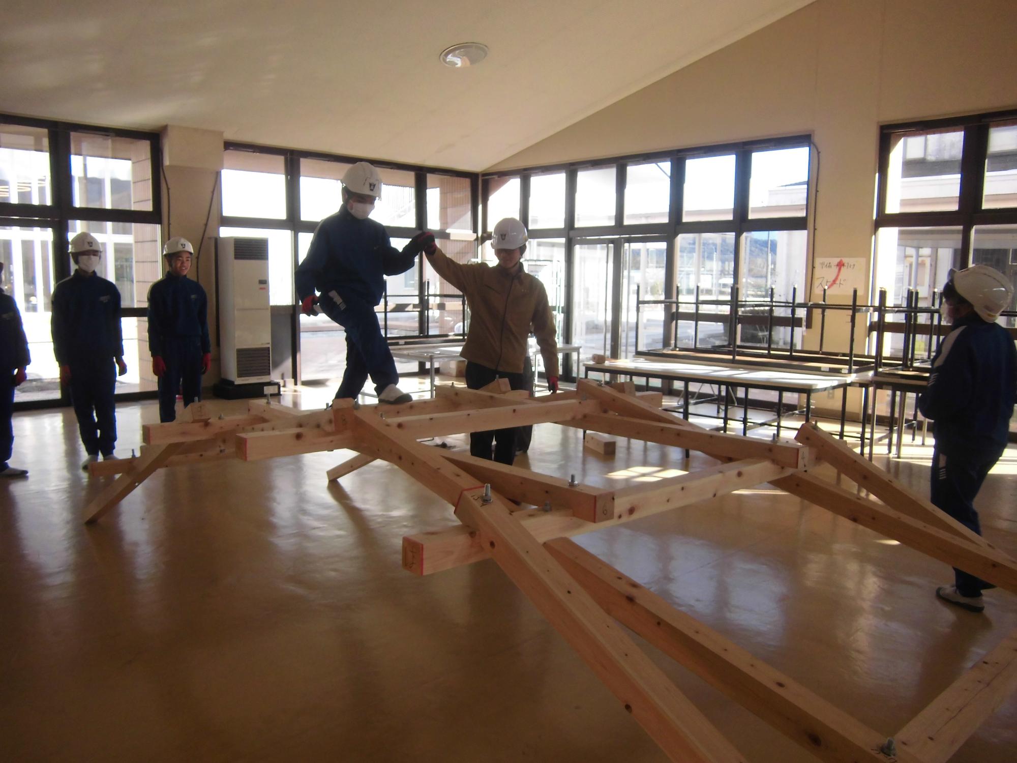 建築工学科の様子