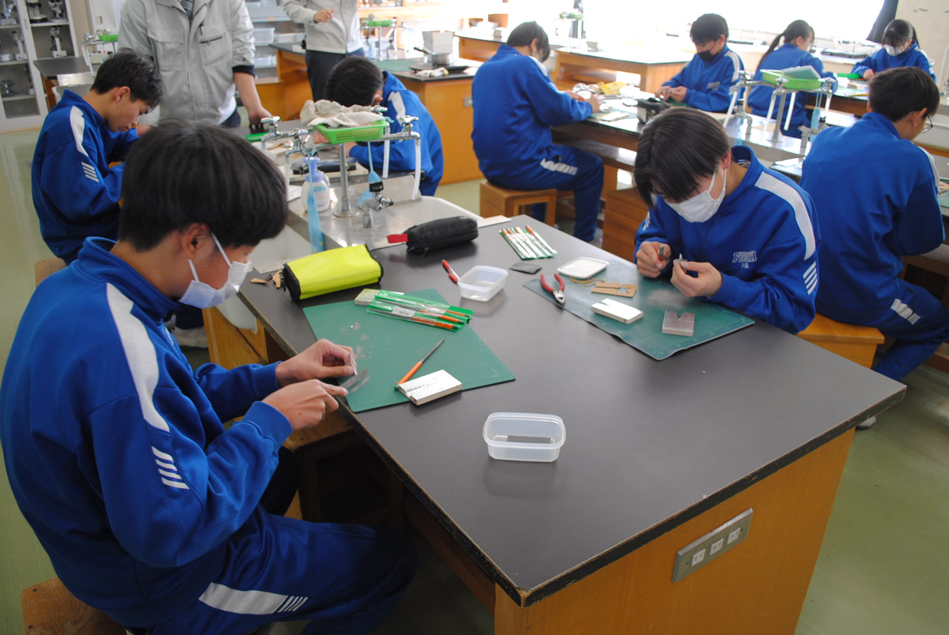 機械工学科の様子