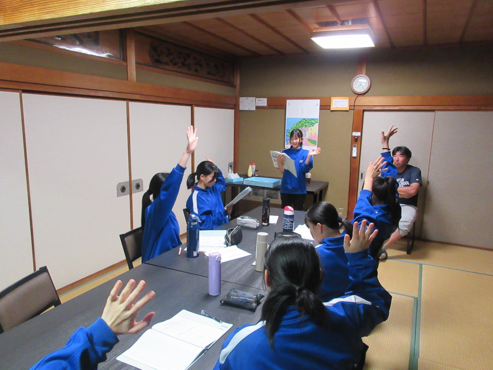 民宿の方と語る会