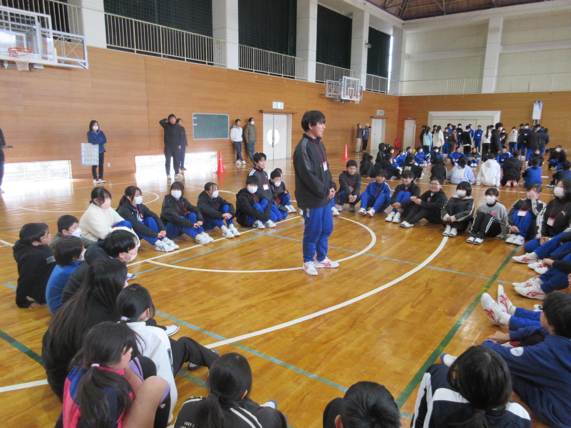 船長さんの命令の様子