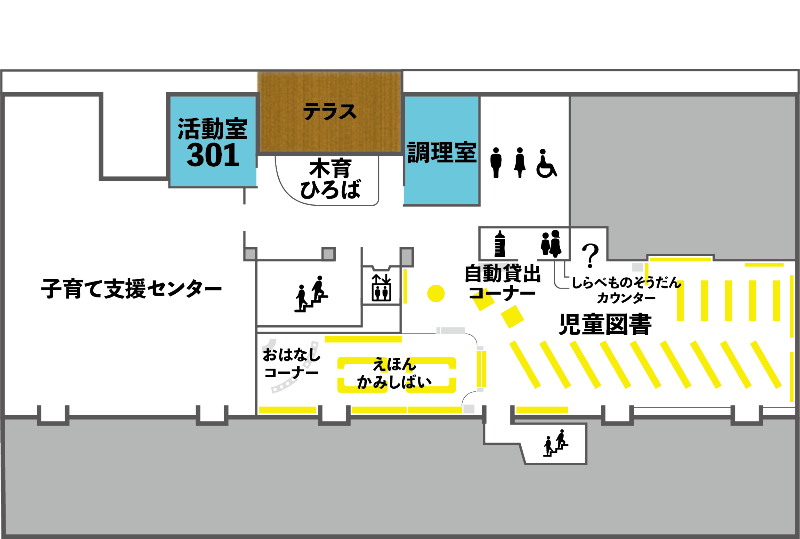 3階フロアマップ