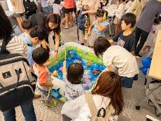 ひとまちテラスのこども縁日さかなつりの画像