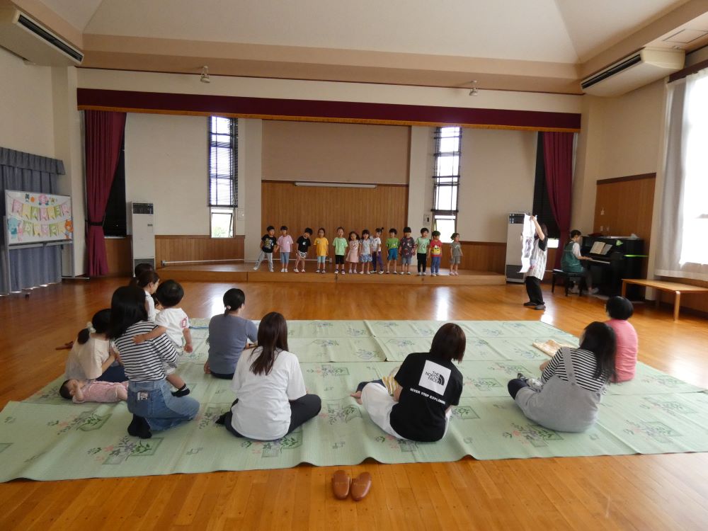 未就園児さんへ歌のプレゼント