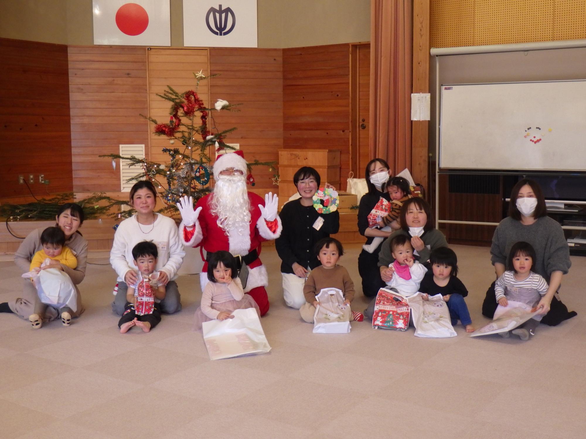 クリスマス会の様子