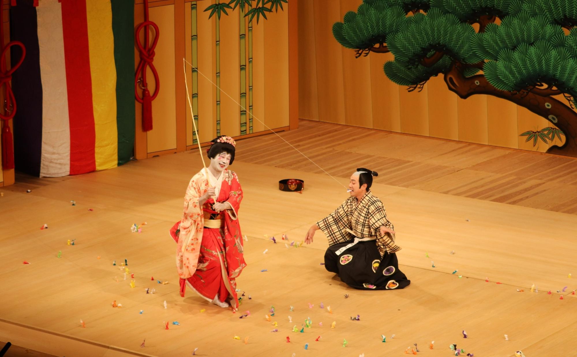 演目 戎詣恋釣針の一幕