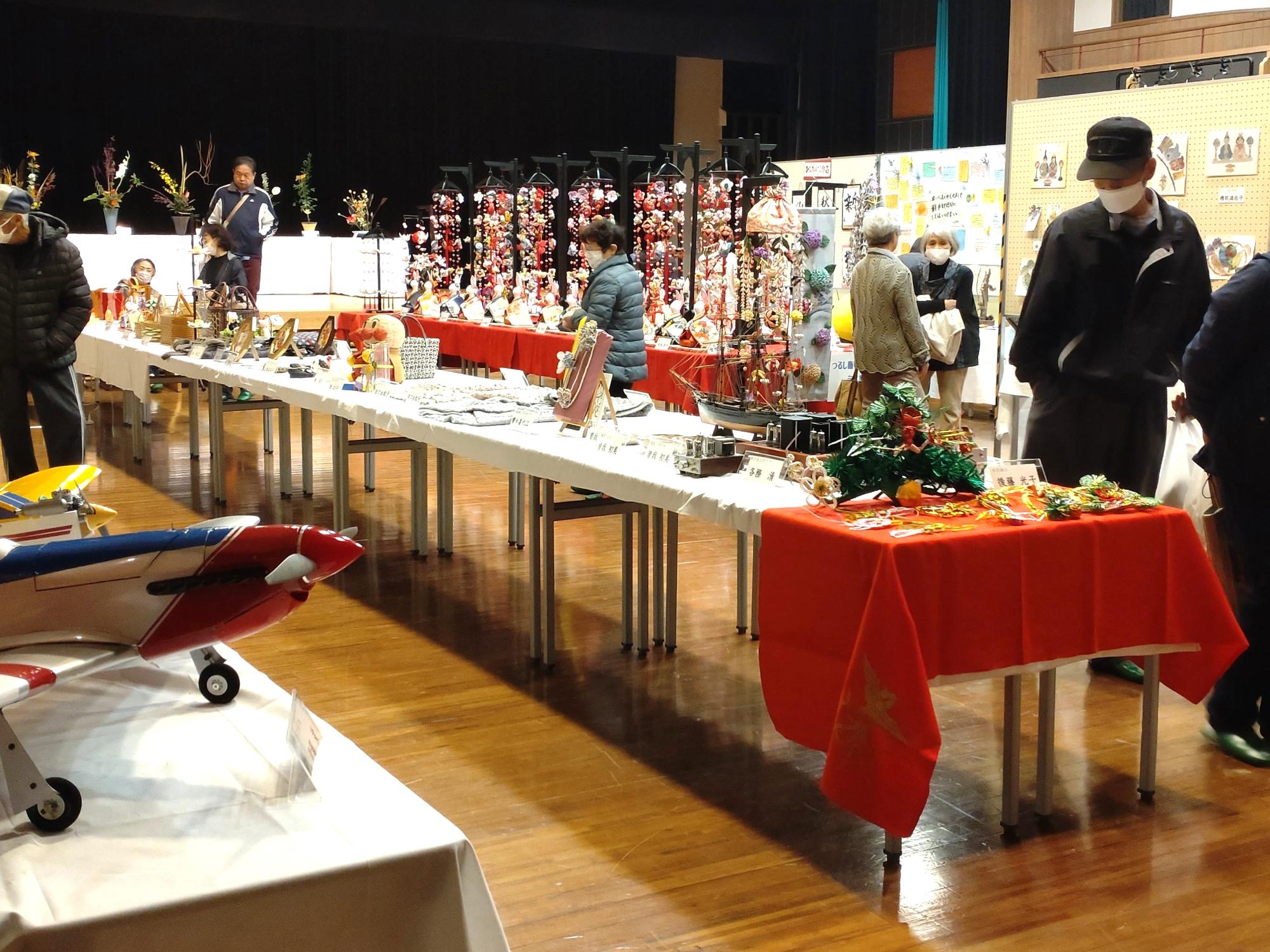 蛭川文化展の様子