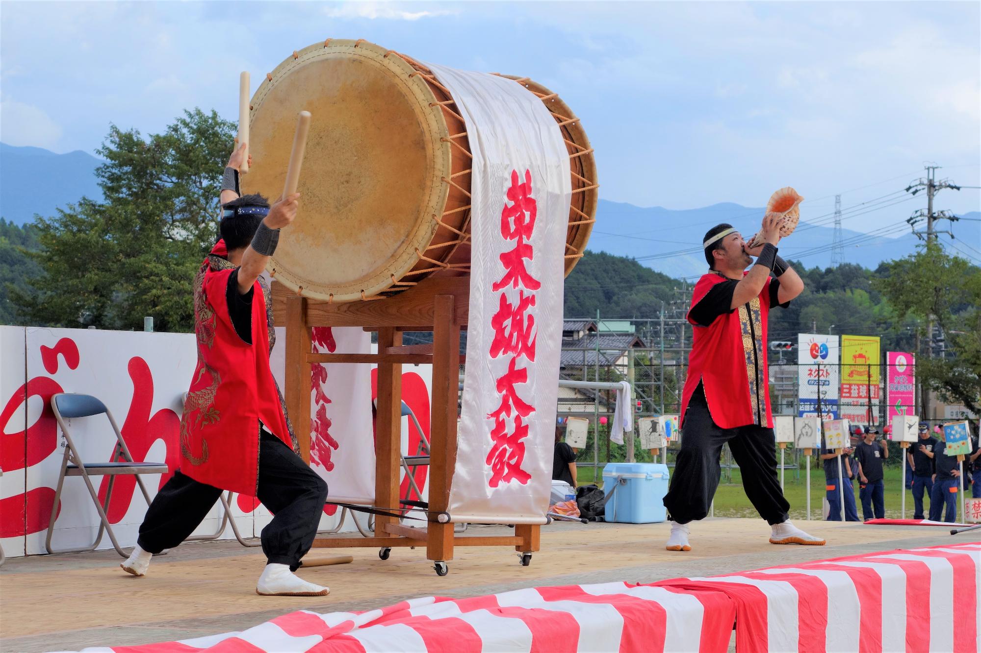 あんどん写真5太鼓