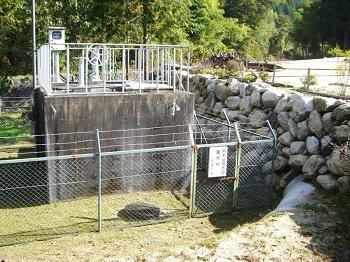 簡易水道の浄水施設画像