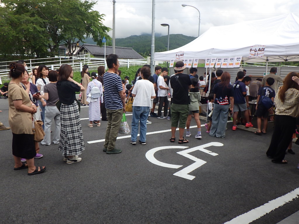 阿木夏祭り出店