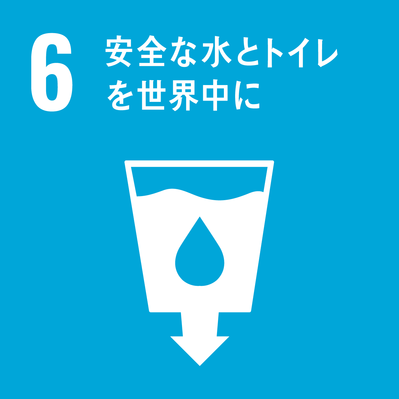 ターゲット6安全な水とトイレを世界中に