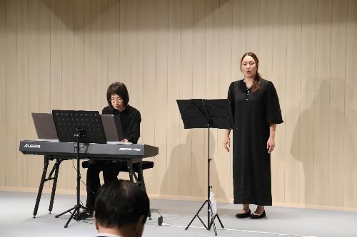 大会テーマソングの披露
