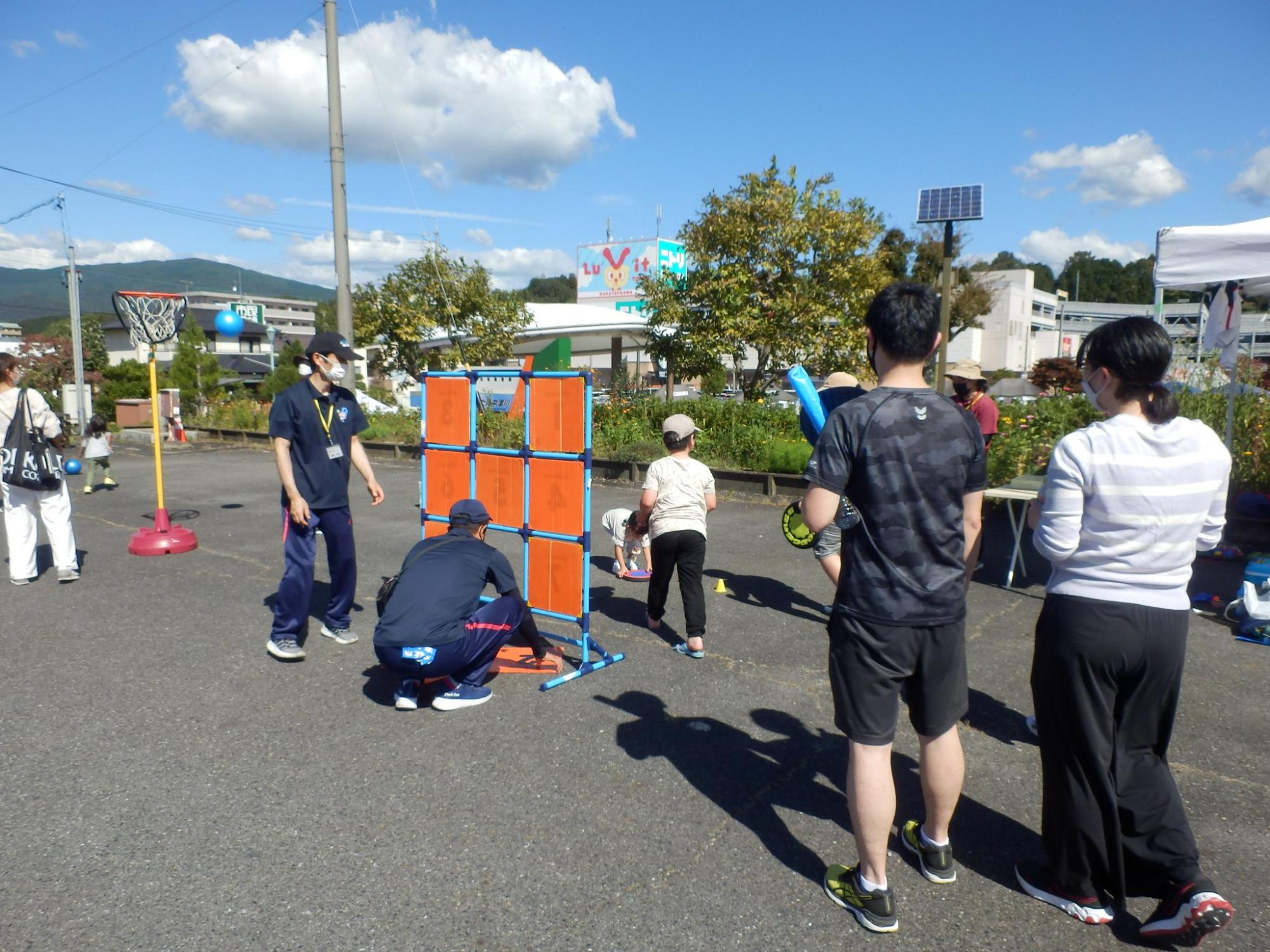 健康まちづくりの軽スポーツフェスタ