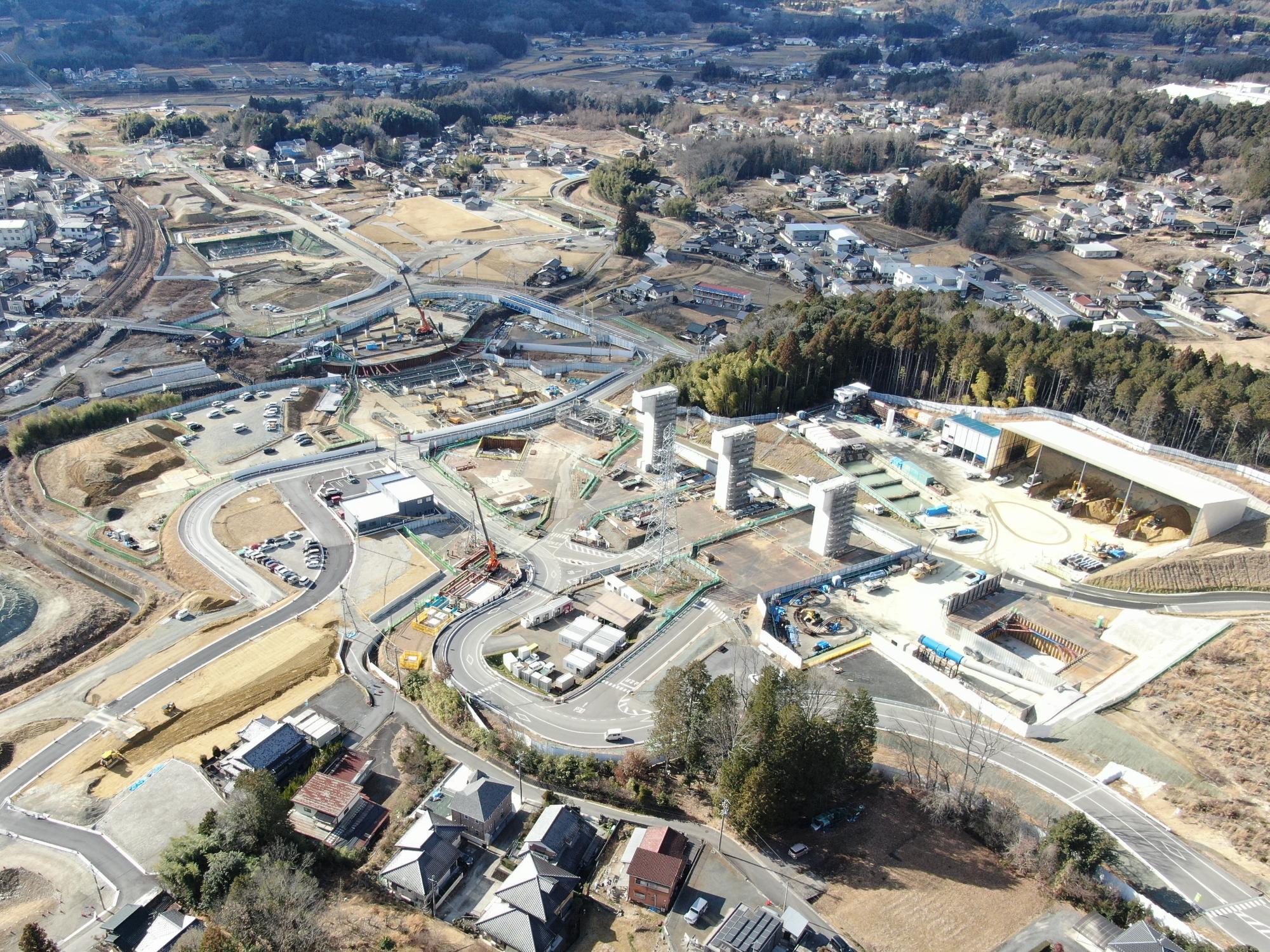 リニア岐阜県駅の写真