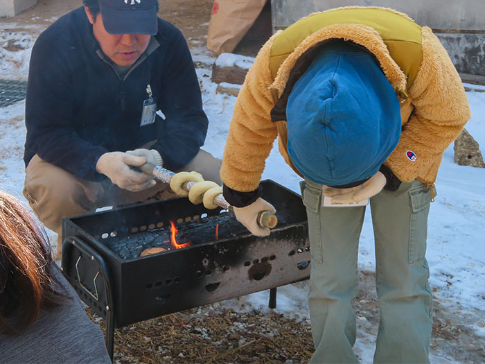 ねじねじパン焼き（こんもり山プロジェクト2025第4回）
