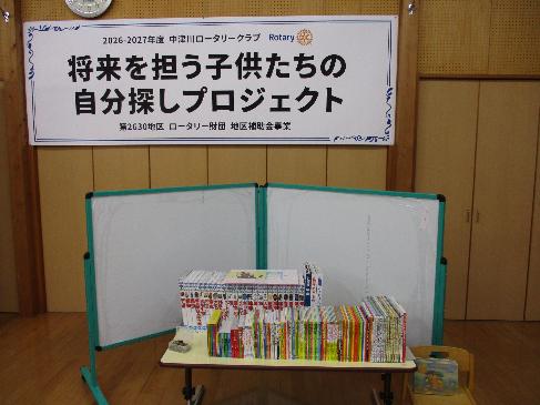 寄付で頂いた書籍