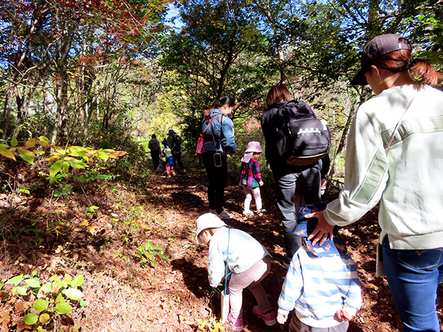 がんばって歩きました