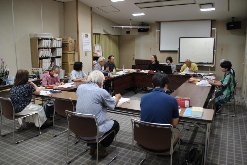 古文書教室での様子