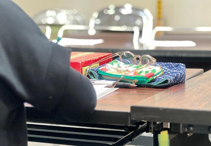 古文書教室での様子