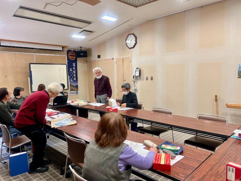 古文書教室での様子