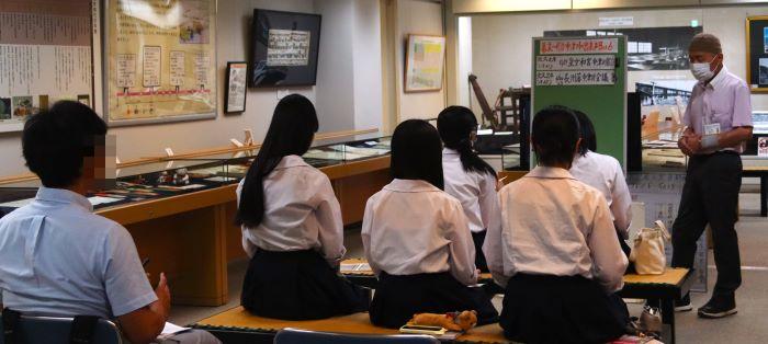 中津高校の生徒さん