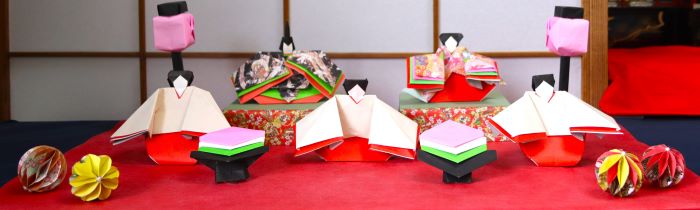 折り紙のお雛様