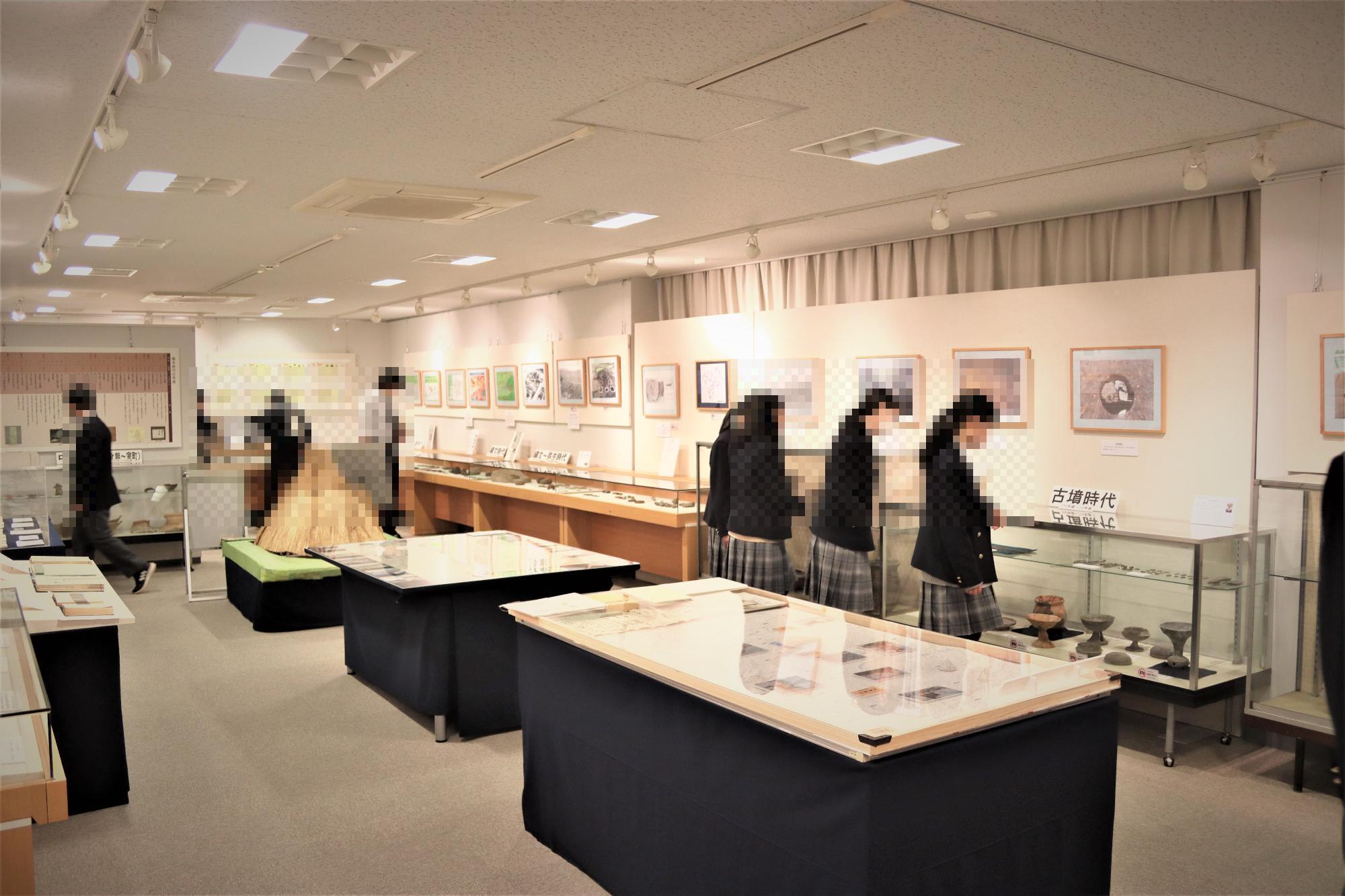 蘇南高等学校1年ミニ研修旅行 第一展示室見学