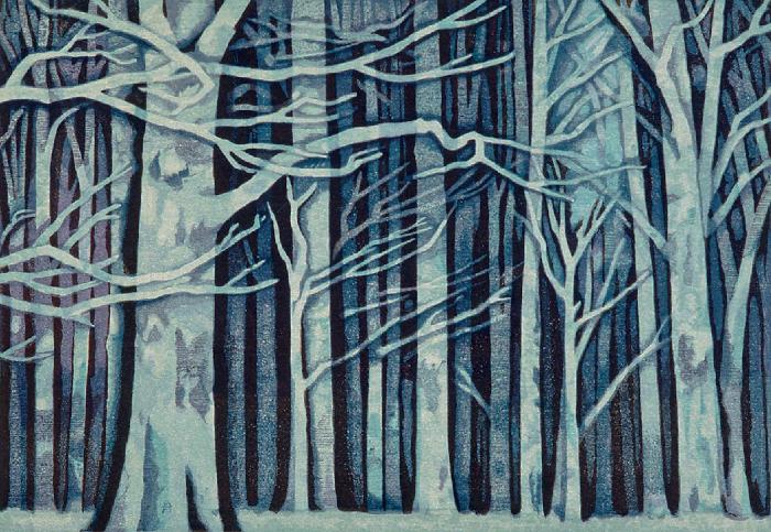 北国の森（東山魁夷）