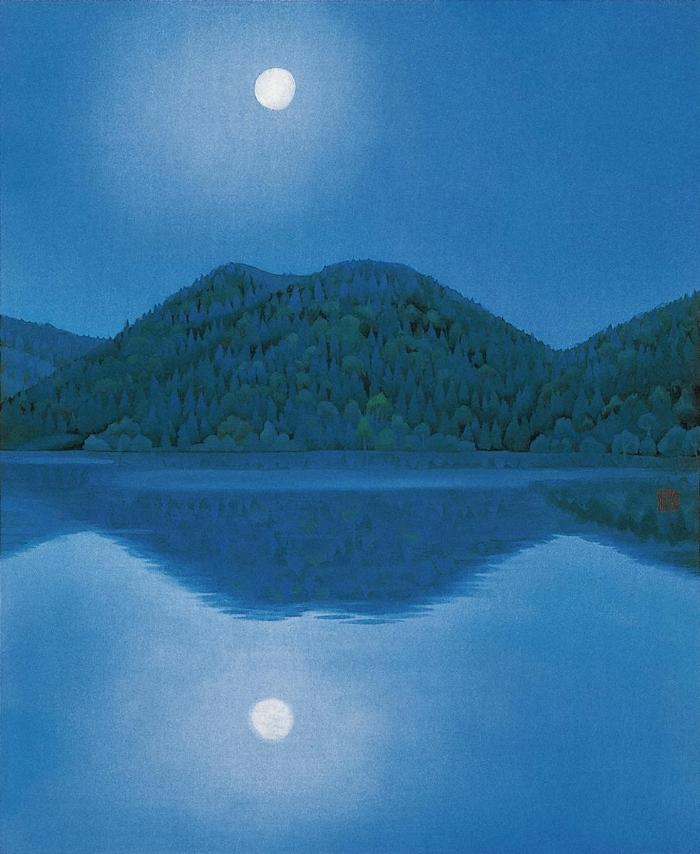 月唱（東山魁夷）