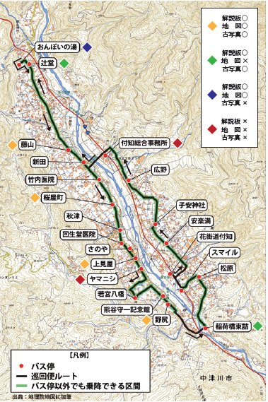 バス停位置図