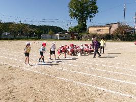 運動会の練習1