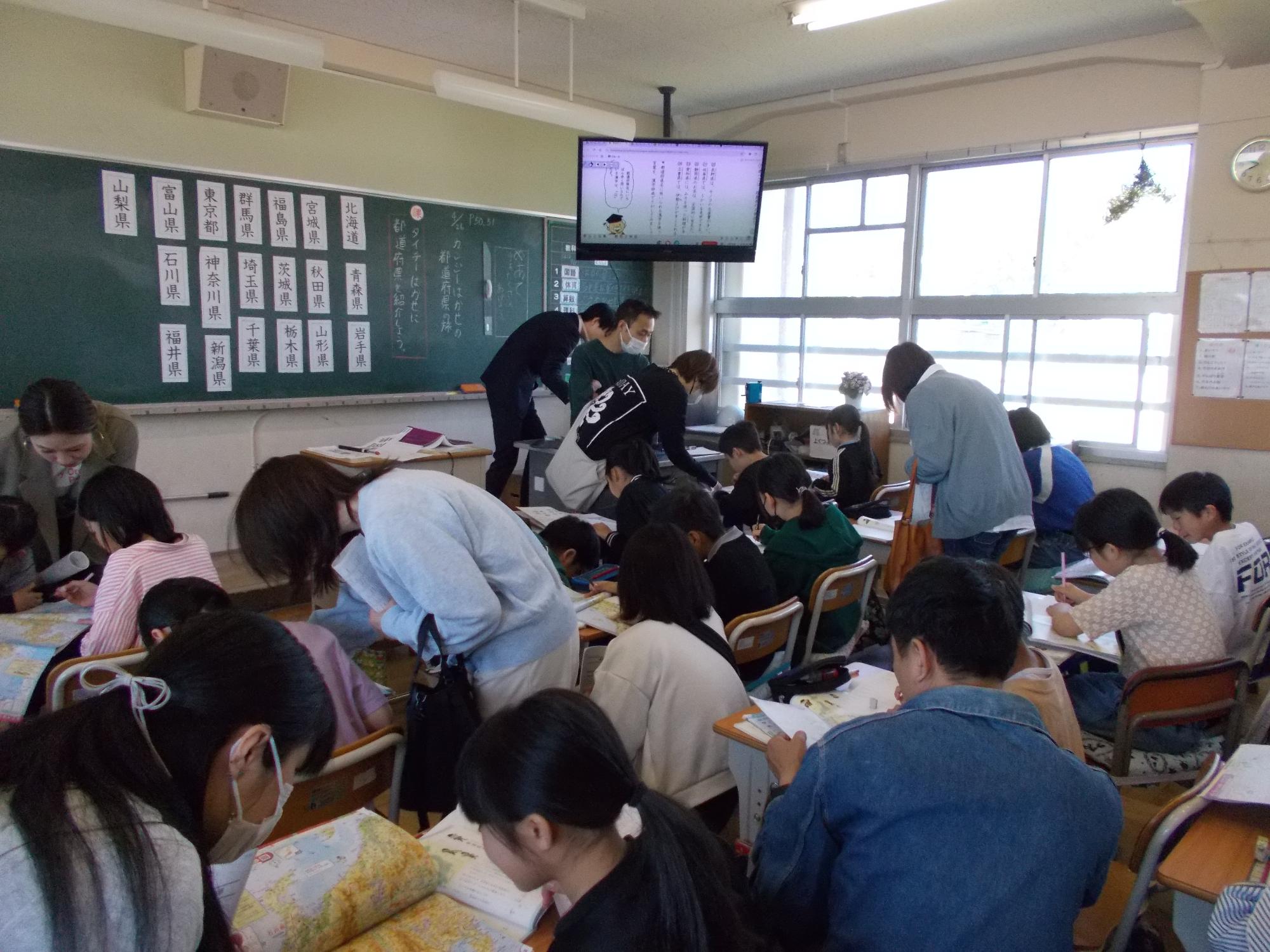 4月授業参観2