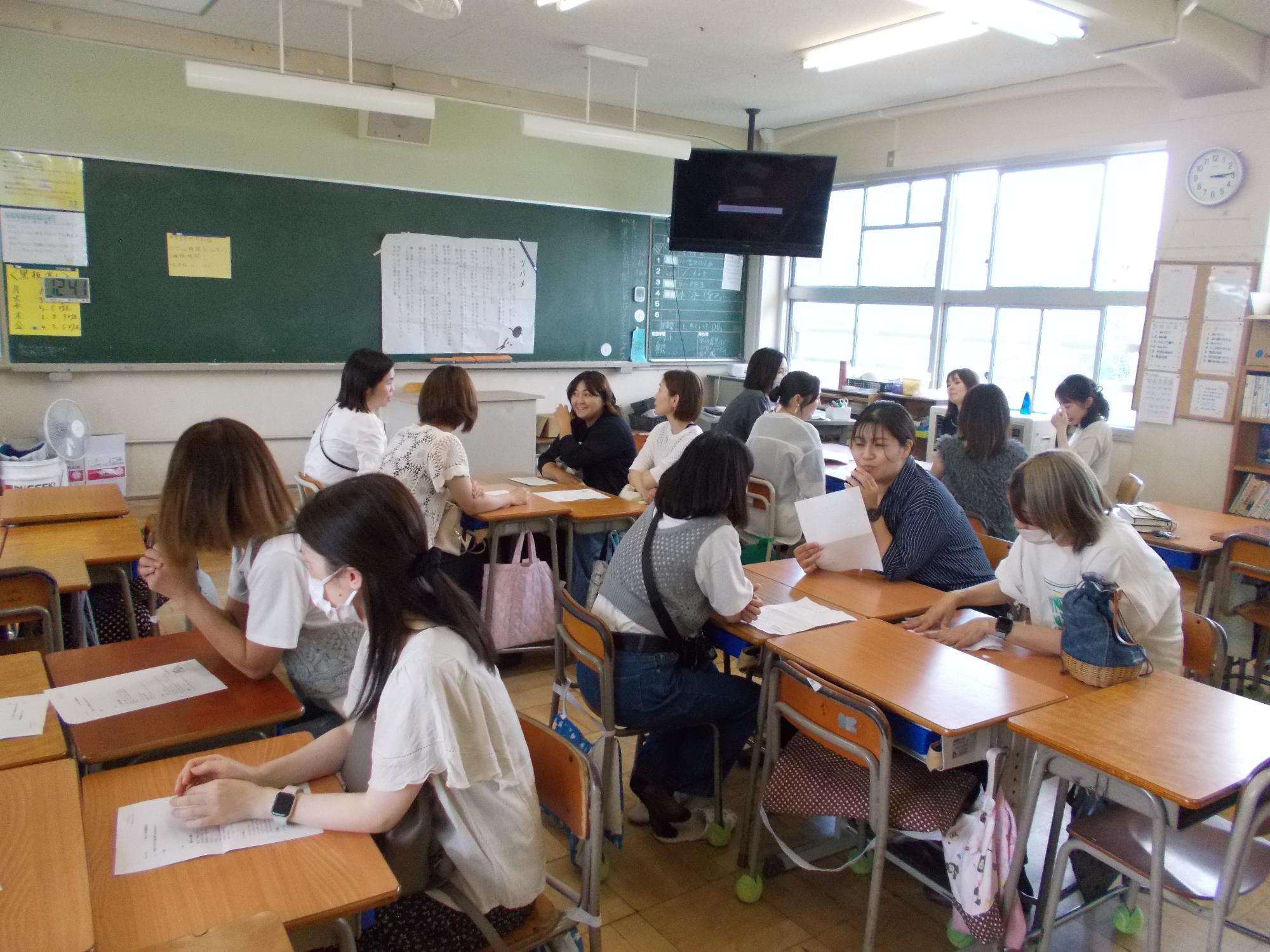 学級懇談会1