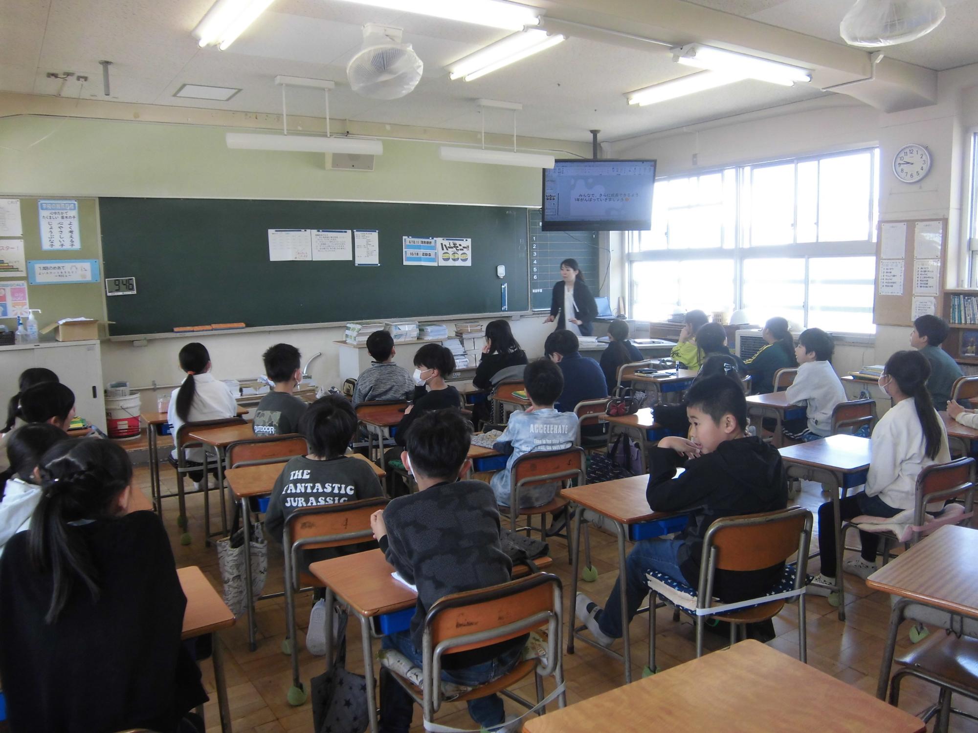 学級開き11