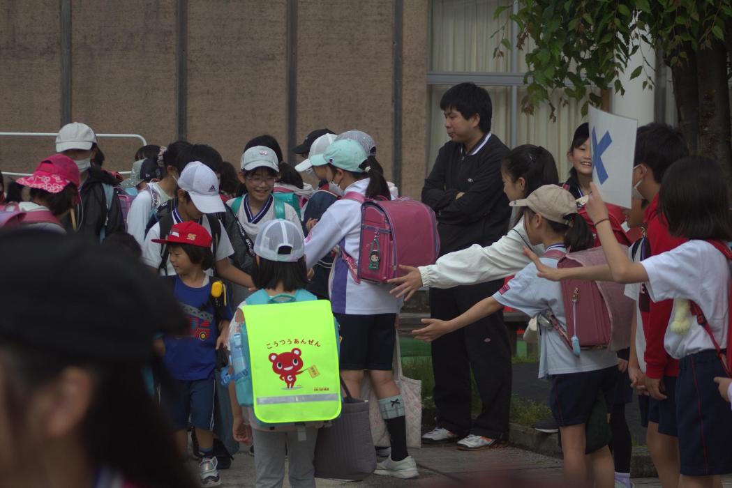 スマイルあいさつ