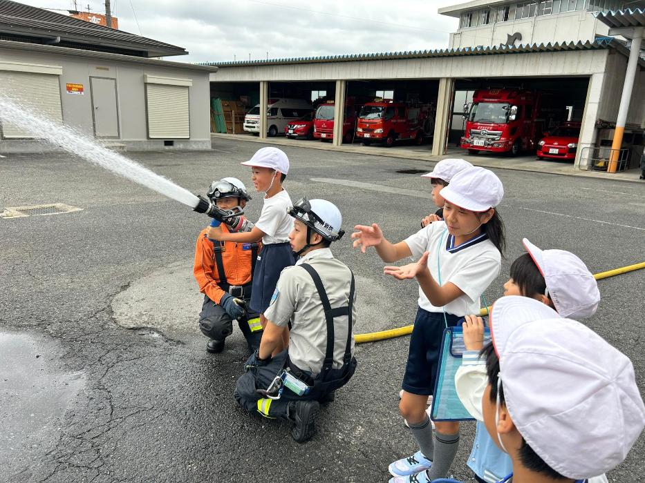 3年生消防署見学