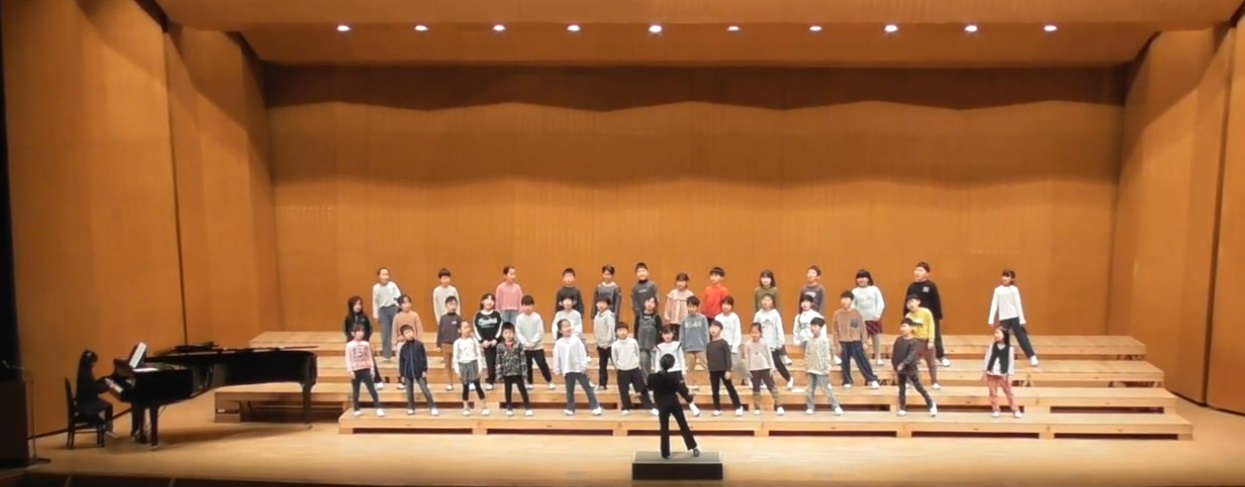 合唱発表2年生