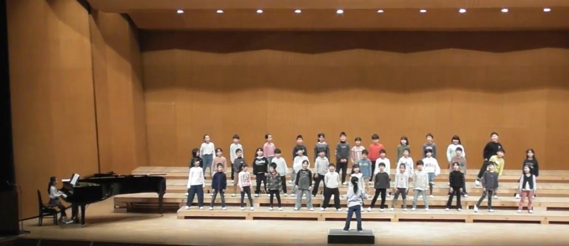 合唱発表2年生