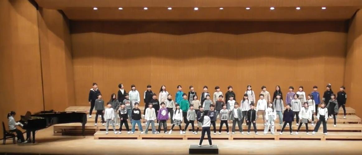 合唱発表3年生