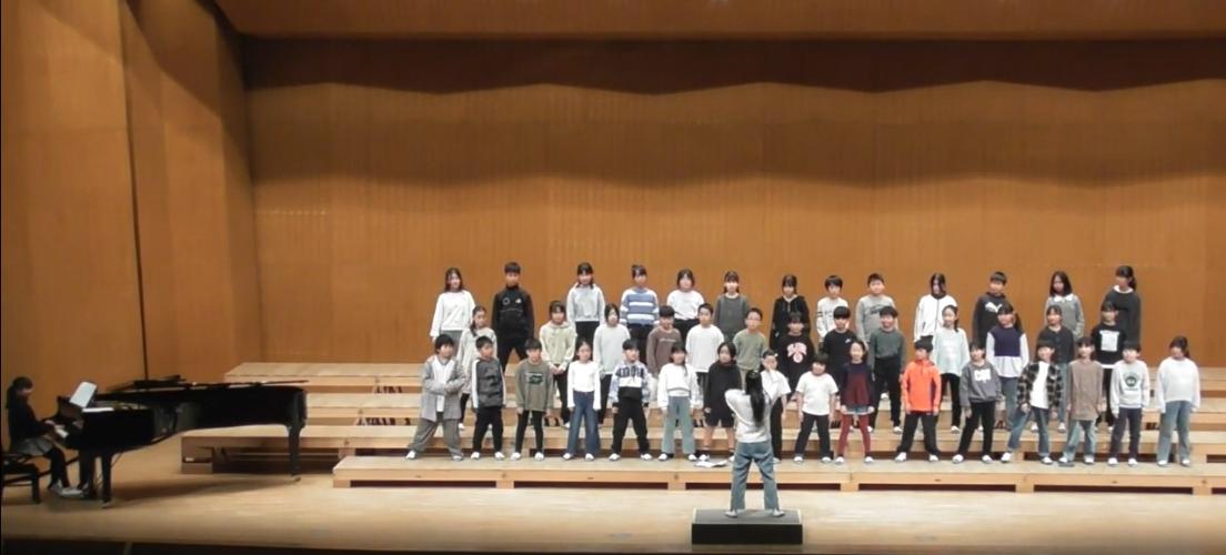 合唱発表4年生