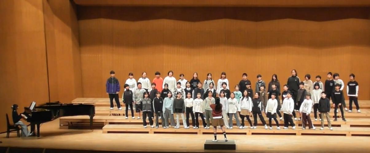 合唱発表5年生