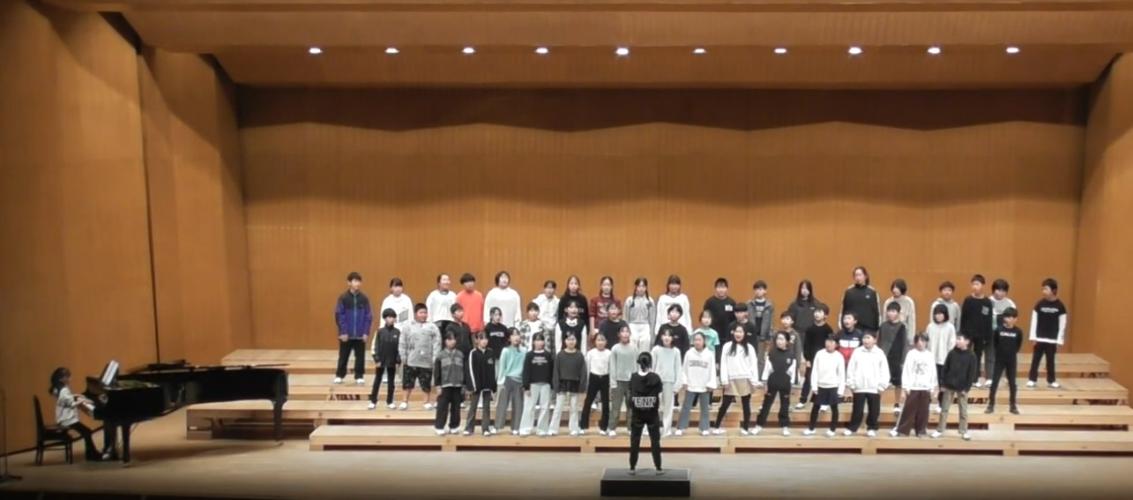 合唱発表5年生