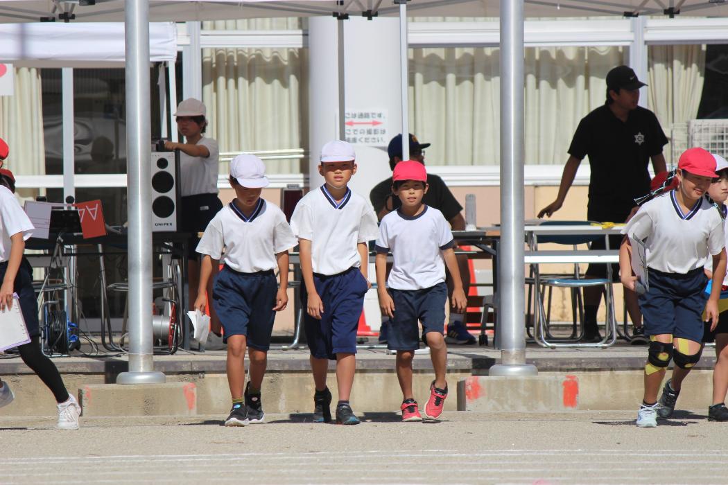 運動会係の動き