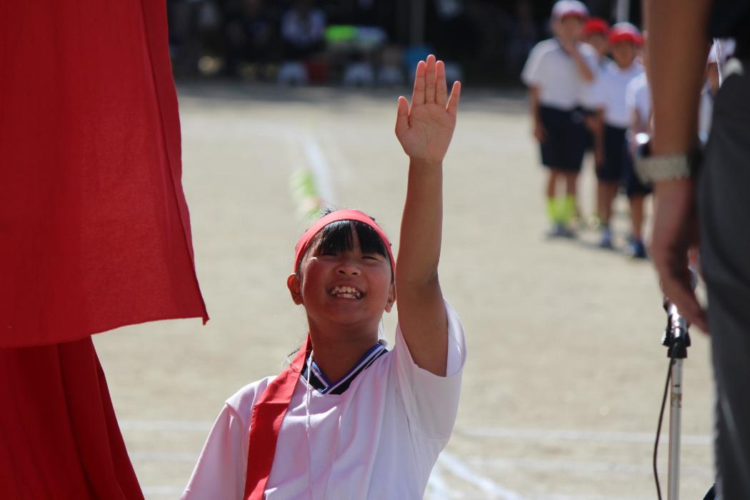 運動会開会式