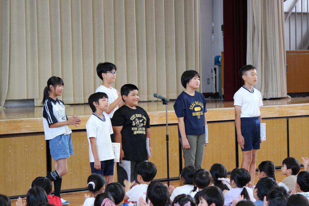 夏休み前集会