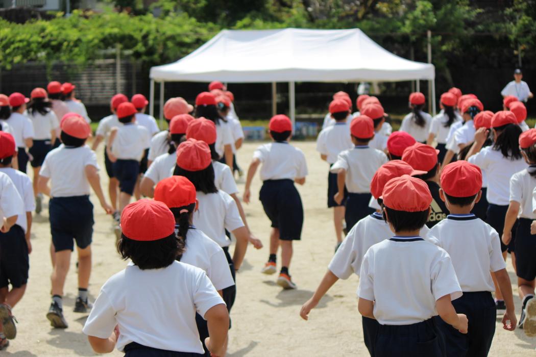 9月19日開会式の練習