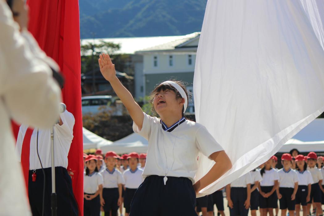 運動会開会式