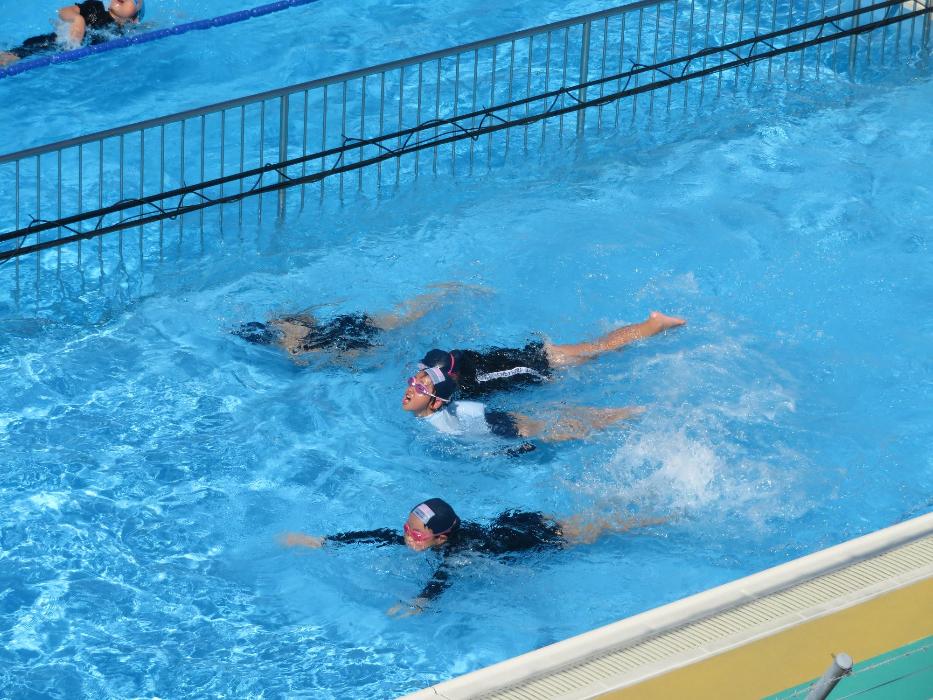 夏休み水泳練習会最終日