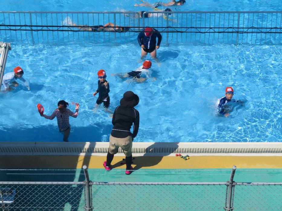 夏休み水泳練習会最終日