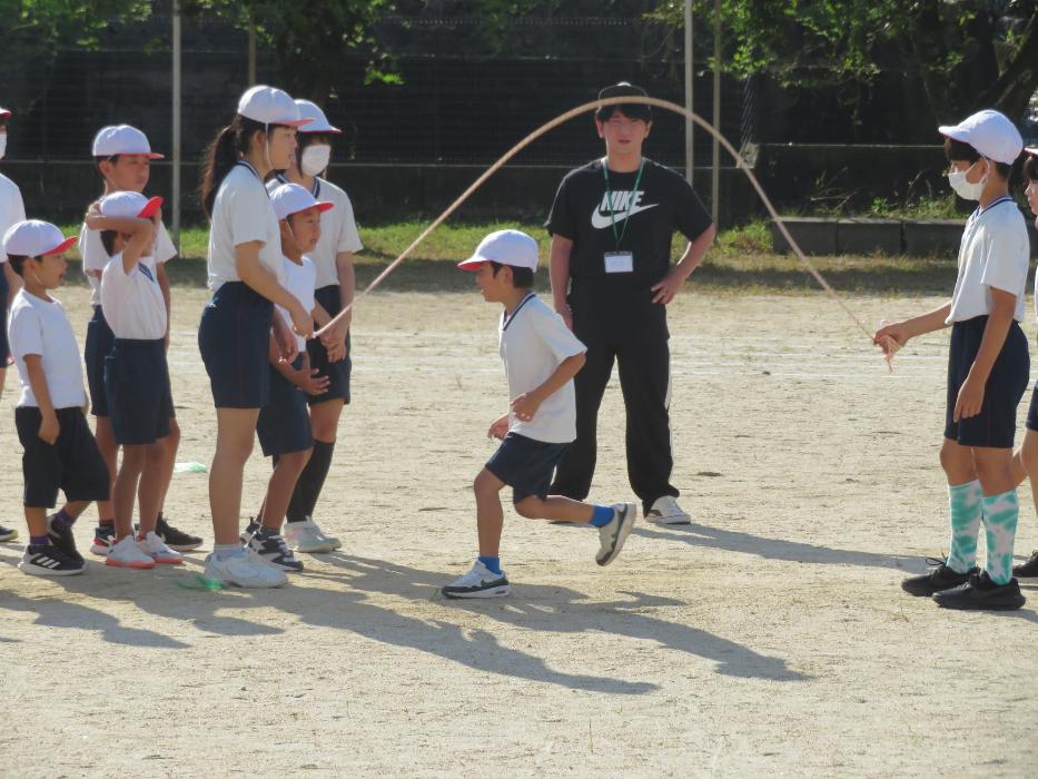 9月24日8の字跳びの練習