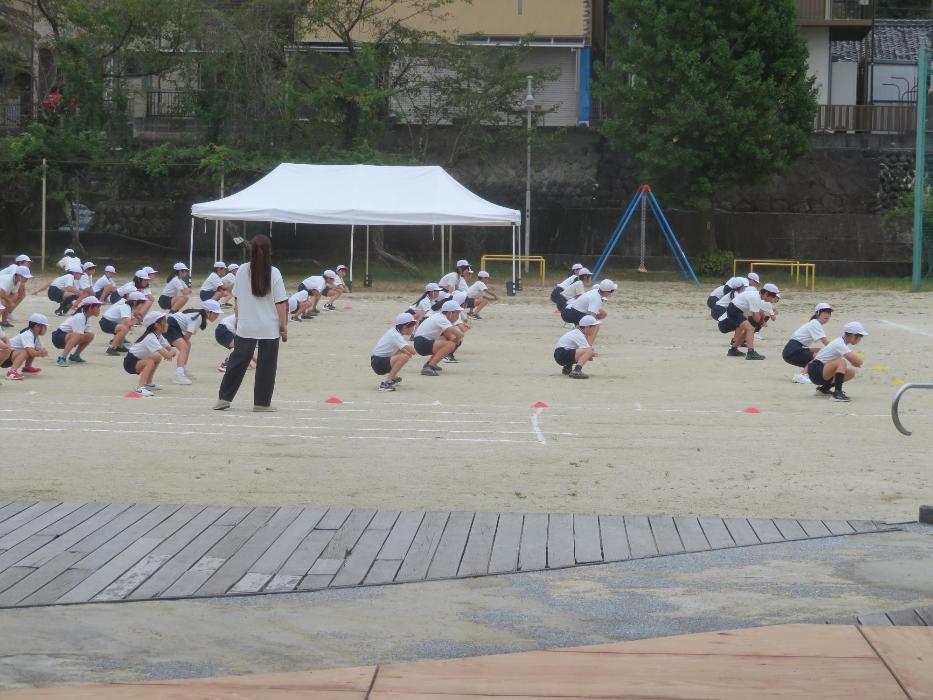 ソーラン節の練習